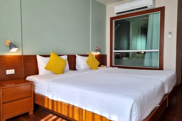 ห้องดีลักซ์เตียงแฝด