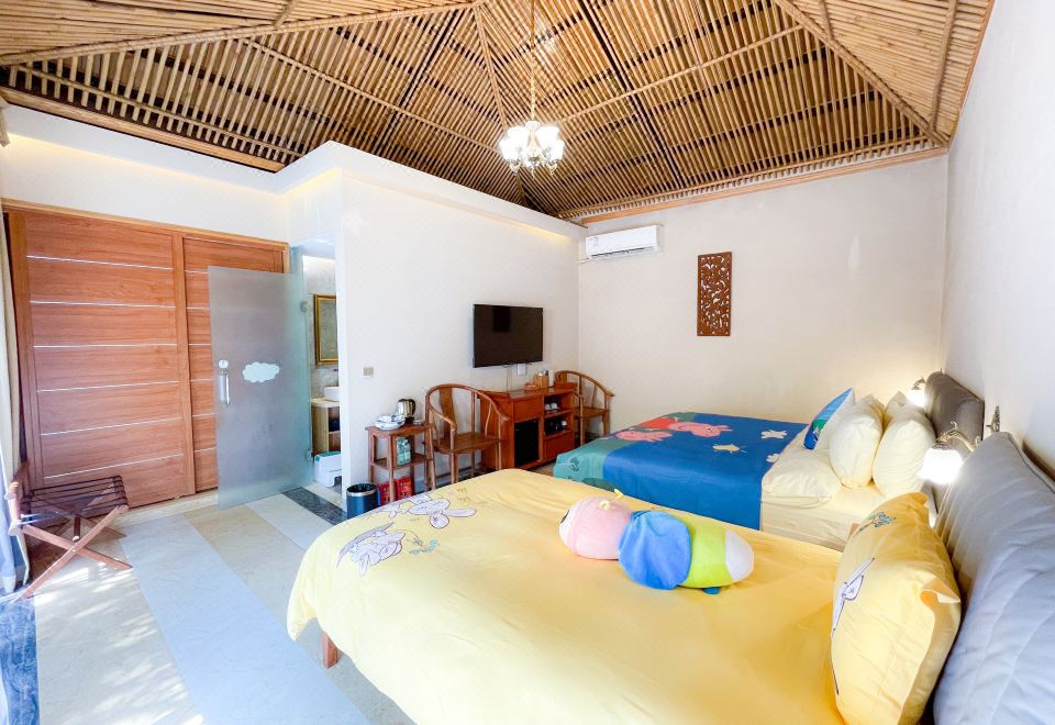 心悦谷池畔亲子别墅-独立庭院-私汤泡池