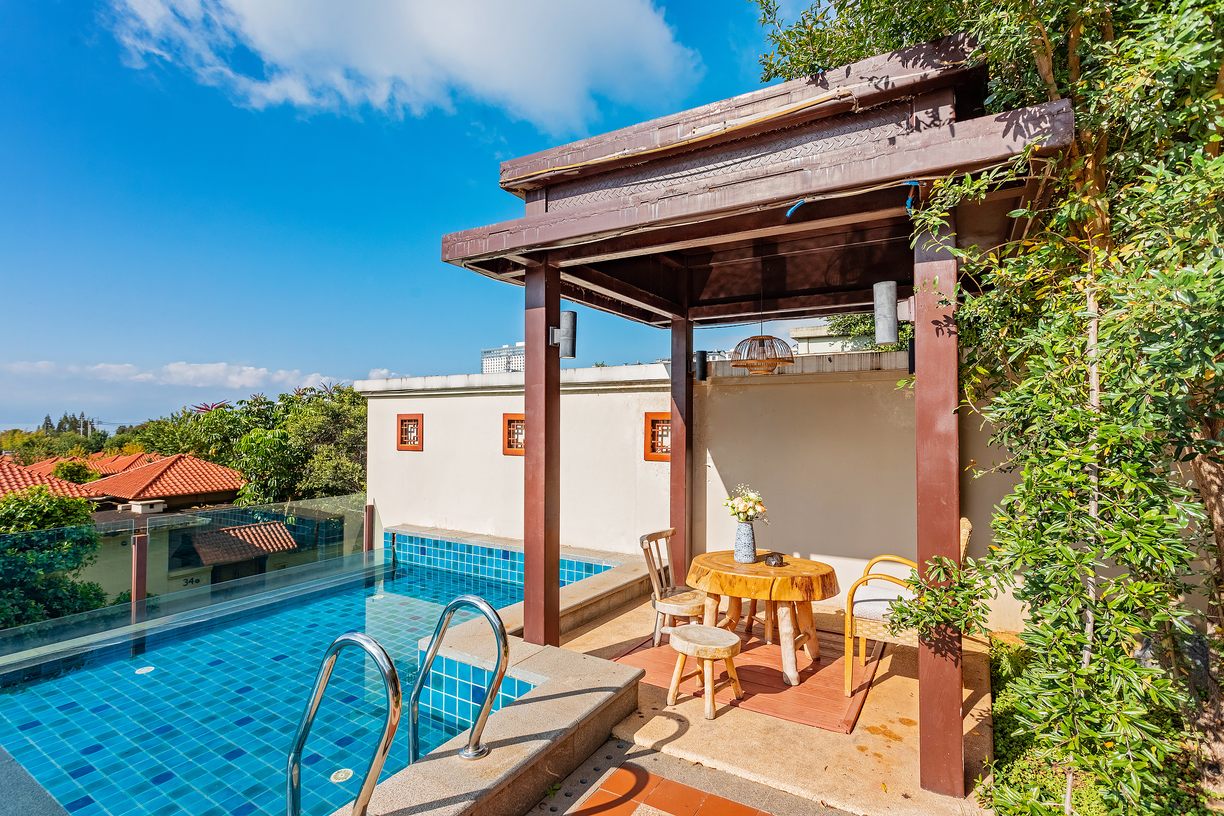 湖景私家泳池别墅·两卧