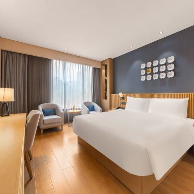 高級大床房（智能客控+小冰箱+手機投屏） 桔子水晶上海豫園酒店優惠