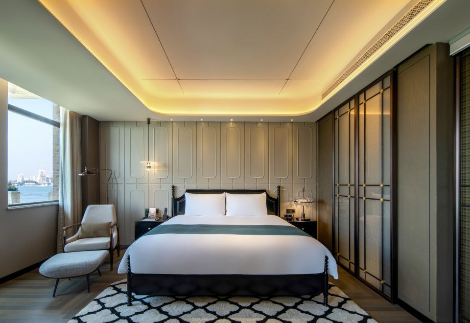 鼓浪嶼全海景單臥套房（夕陽海景落地窗+開放式陽臺）