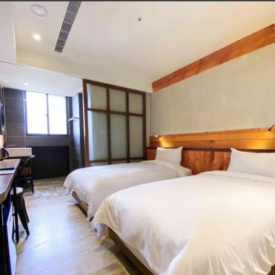 標準雙床房 Old School行旅 田中央旅店優惠