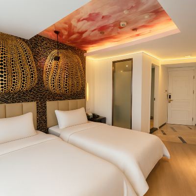 Superior 2-bed Room M•S美宿美樂汀藝術品酒店(蕪湖步行街店)優惠