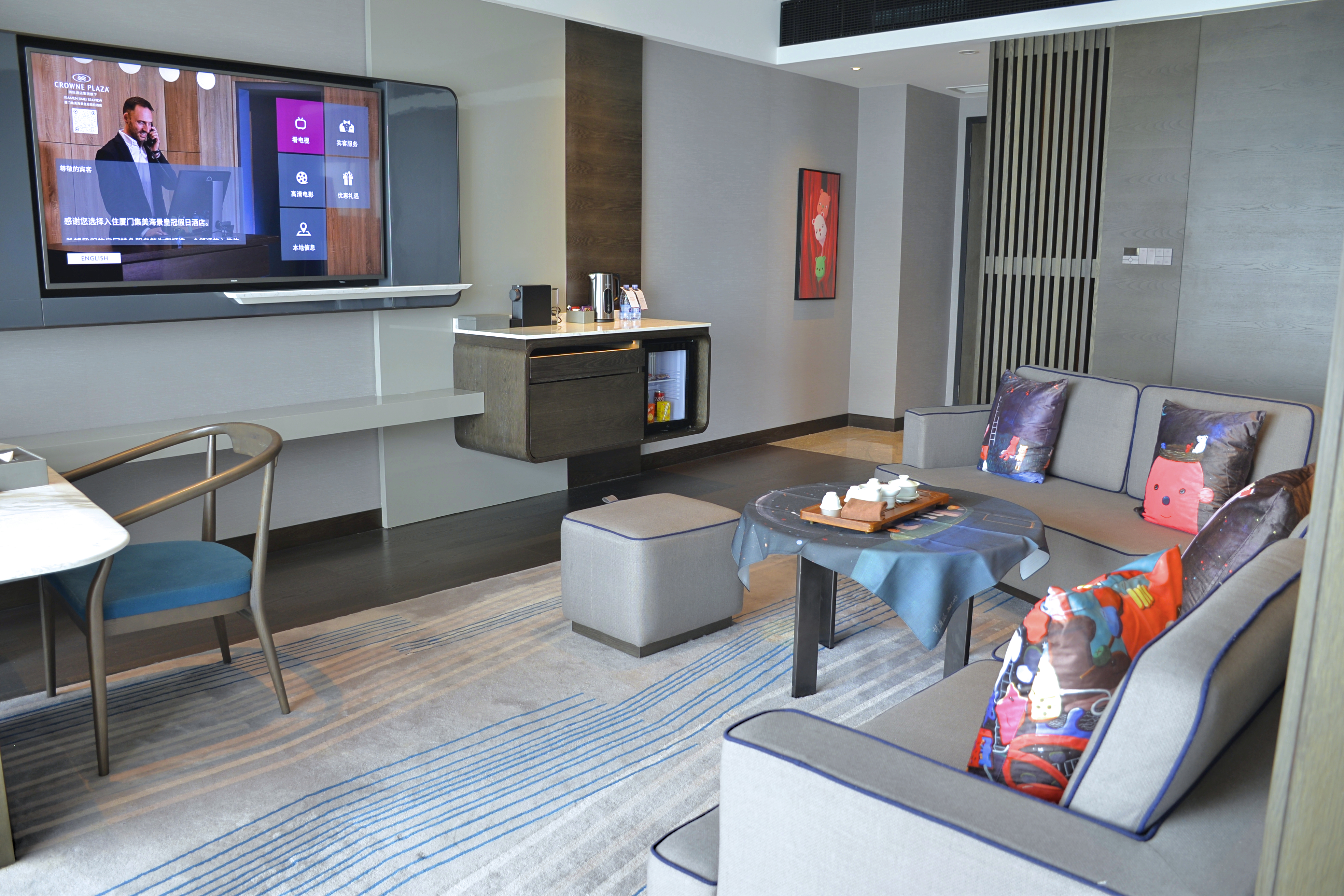 潮流艺术主题单卧海景套房