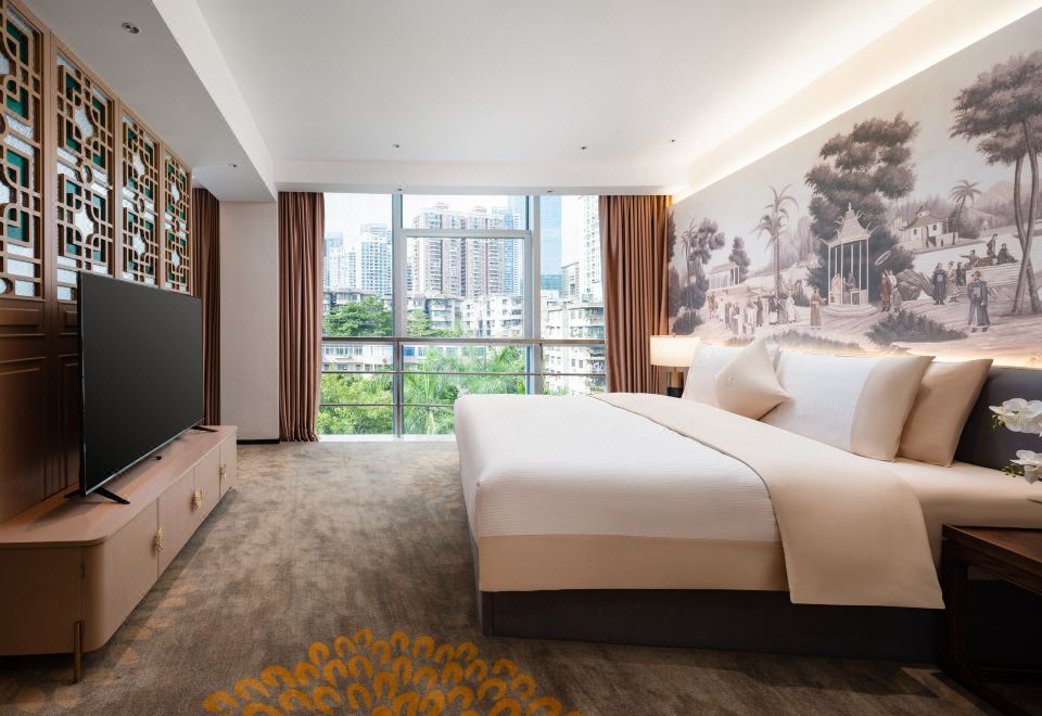 西关里商务套房（电视投屏+智能马桶+衣服熨斗）