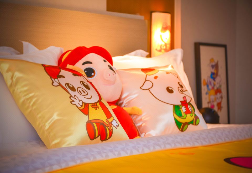 酷芽猪猪侠亲子套房（木马+猪猪侠帐篷+滑梯+独立阳台）