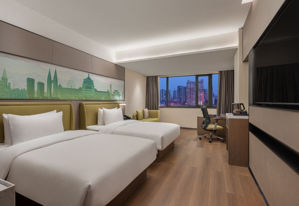 休閑家庭房（智能客控+手機電視投屏+歡樂Minibar）