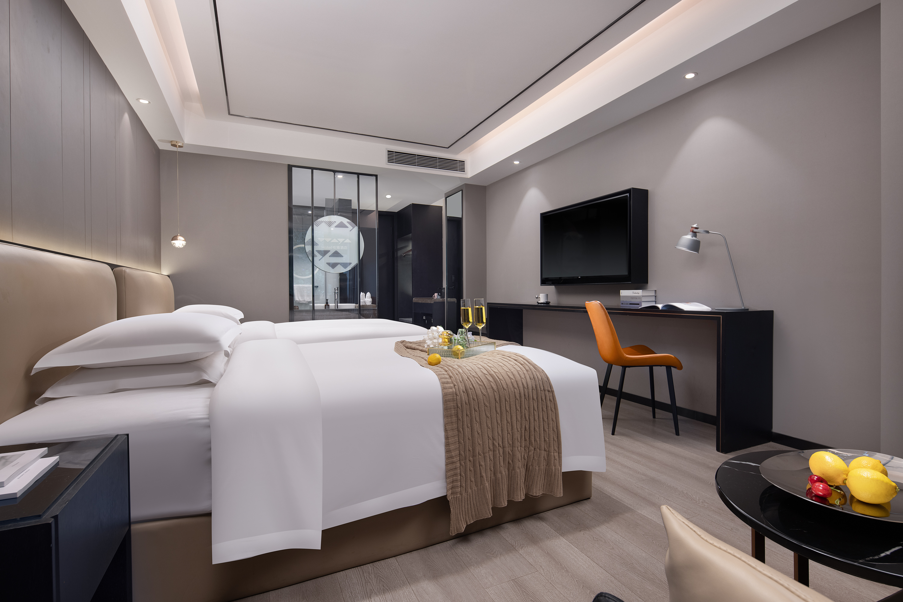 馨雅双床房（悠闲沙发+零压记忆床垫+智能客控）