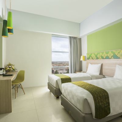Deluxe Panorama Twin Room KHAS Pekanbaru Promo Code