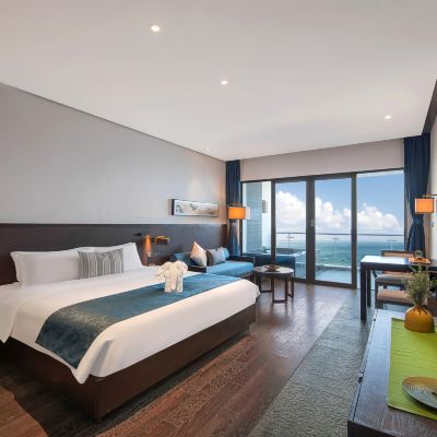 行政正海景大床房 惠州雙月灣檀悦豪生温泉度假酒店優惠