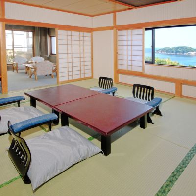 坪庭露天風呂付き特別和室 リゾートヒルズ豊浜 蒼空の風 クーポン