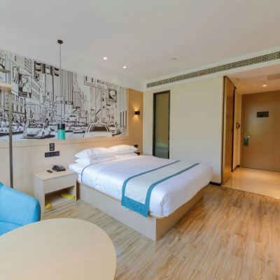 GUIYUAN精選大床房（慕思床墊+通風采光好+乾濕分離） 城市便捷酒店（佛山嶺南天地祖廟東方廣場店）優惠