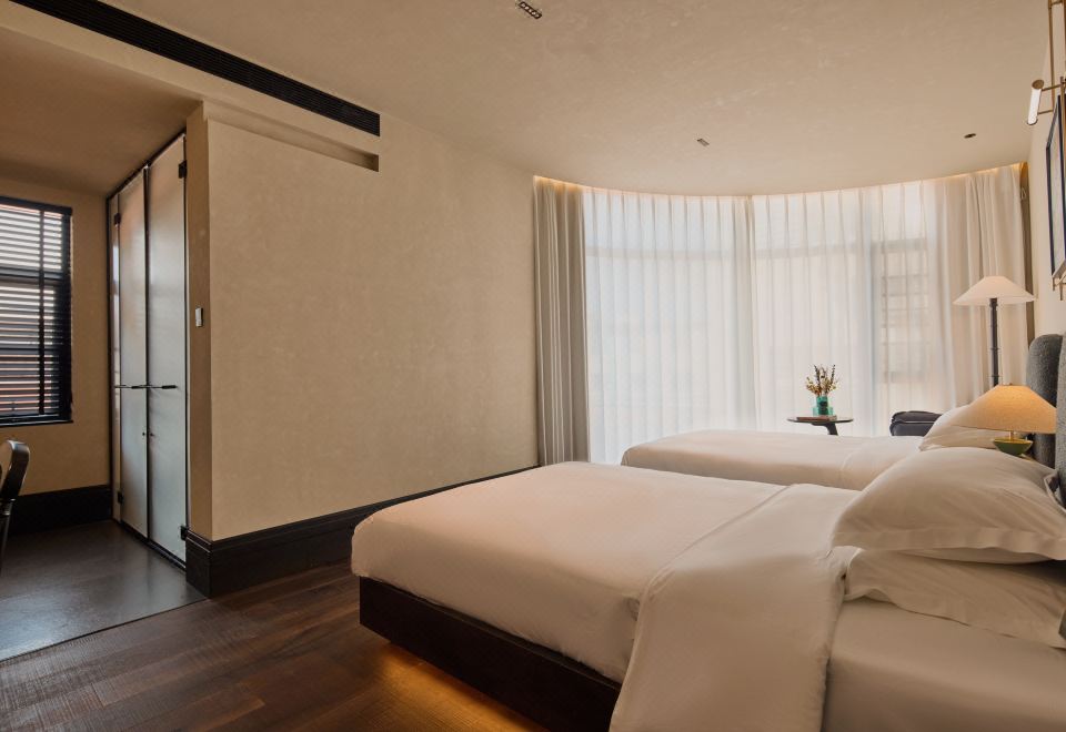 风晓?庭景亲子房【庭院景观+JBL音响投影+影视会员+高精棉床品+羽绒被+智能马桶】