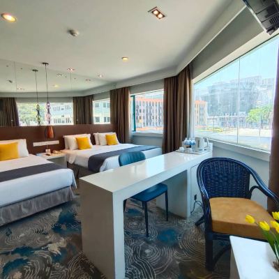 豪華家庭房 哥打京那巴魯首都飯店優惠