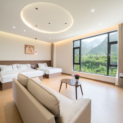舍•雲台沐霞親子房（觀華山美景+液晶電視可投屏） 旺角美宿（華山景區售票處店）優惠