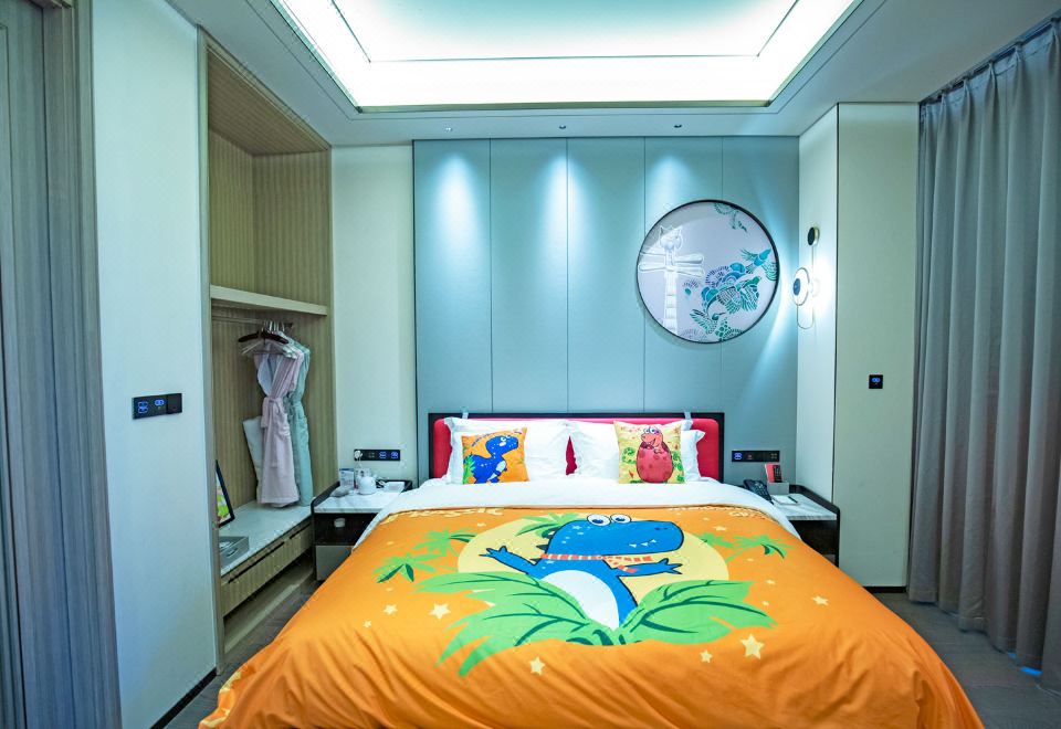 行政亲子双床大套房（带温泉泡池）