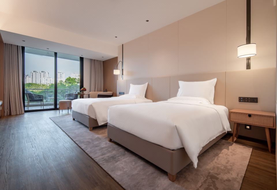 The pata hotel ZhuhaiDeluxe 2-bed Room
