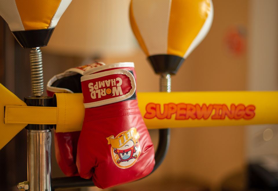 超級飛俠主題雙床房