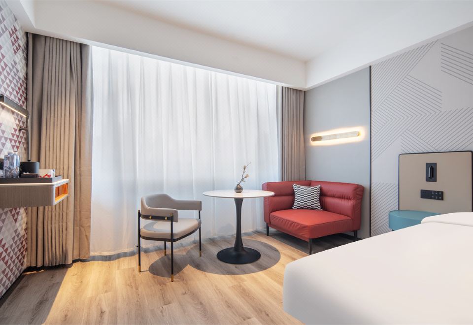 智能豪華雙床房〔智能客控+智能投屏+零壓床墊〕