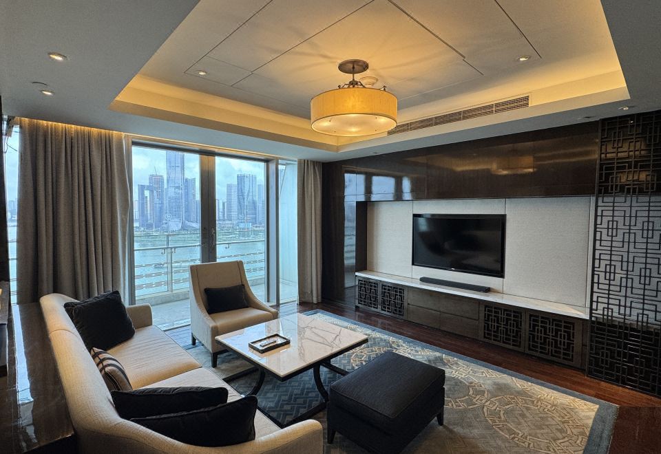 270度全景澳門海景雙臥家庭聯通套房