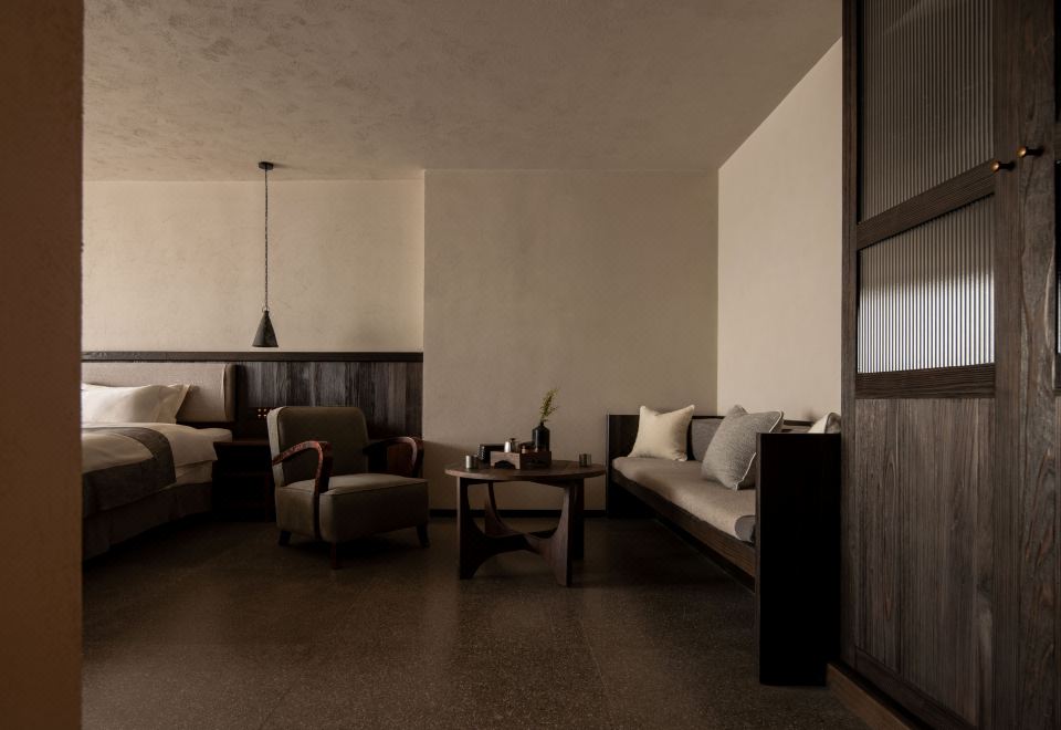 Jidou Snow Mountain Panoramic Bestie Twin Room