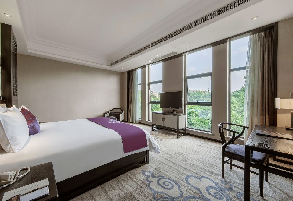 古驛園景棋牌大床房