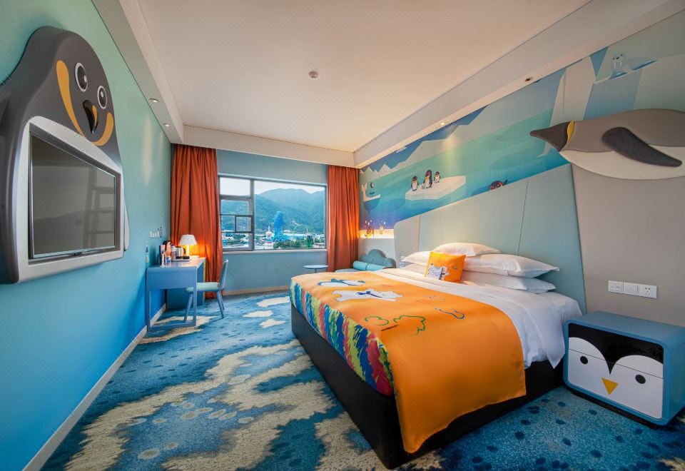 烟花景观房大床房