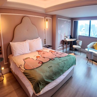 親子套房（小冰箱+室內帳篷+65寸投屏電視） 合肥泓瑞步行街美居飯店優惠