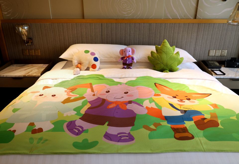 诺亚的丛林探险-主题亲子大床房