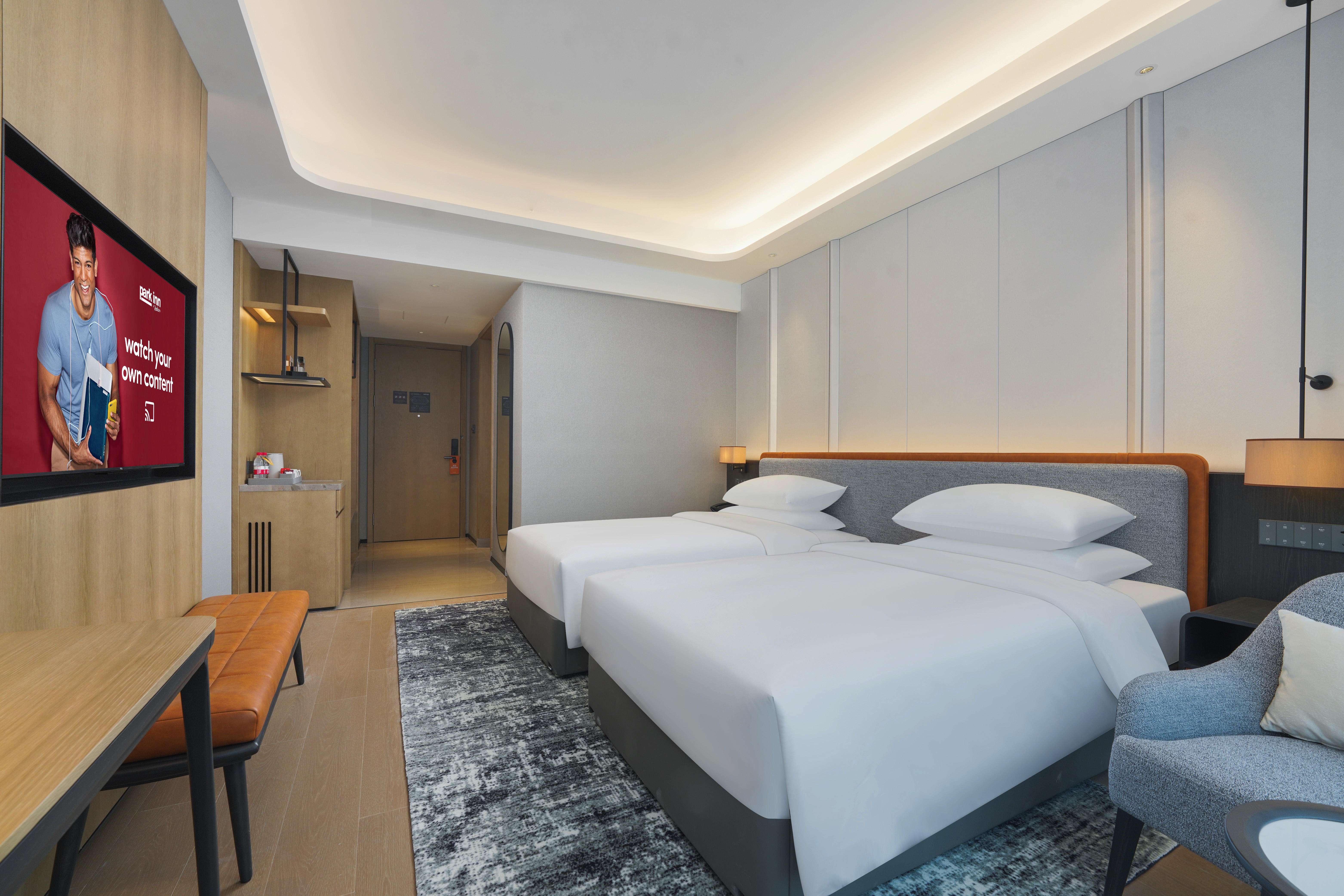 Nanchong Yilong Star City Plaza Park HotelFine double bed room