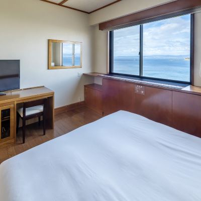 【暁の抄/洋室ダブル19㎡（眺望：海）】シャワーブース付（2名定員） 浜千鳥の湯 海舟 クーポン