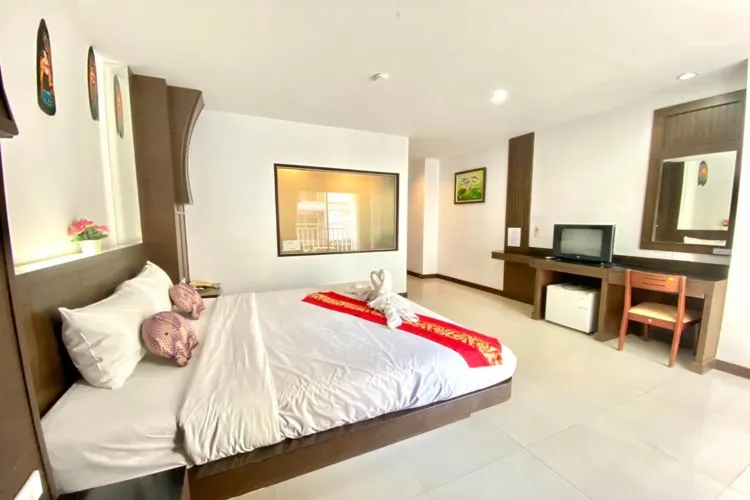 ห้องดีลักซ์เตียงคิงไซส์