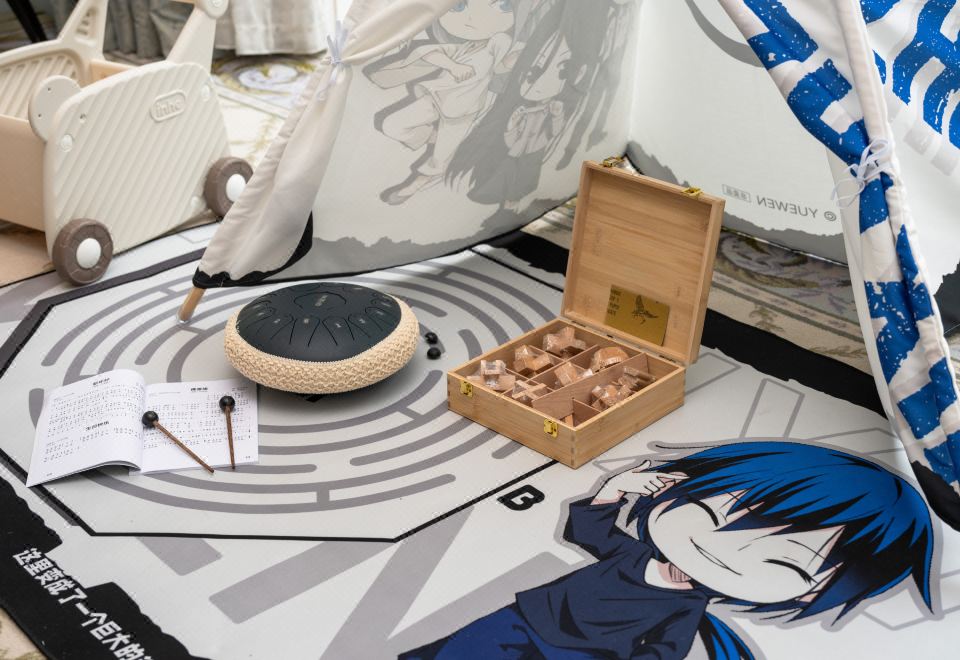 一人之下主题庭院双床房