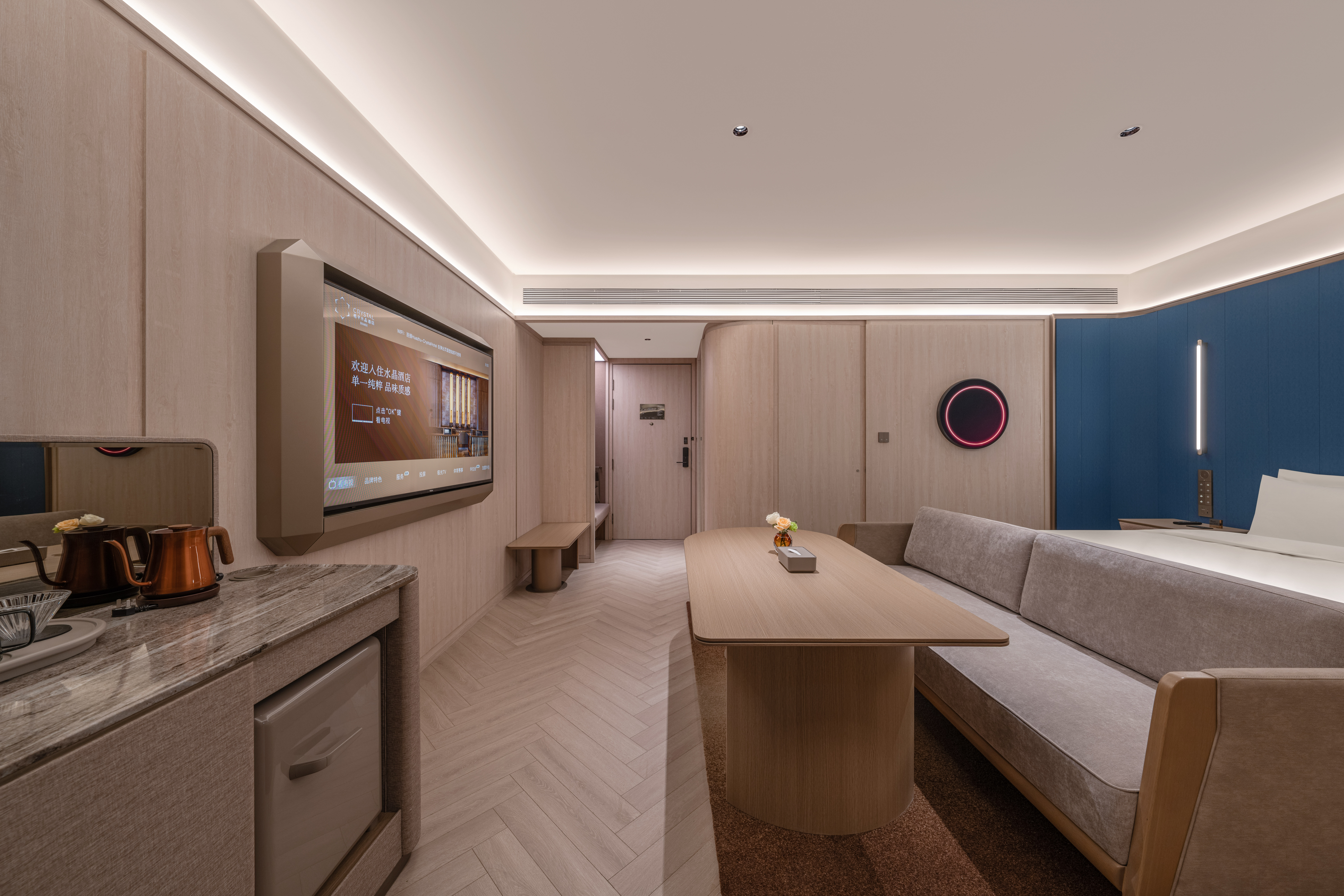 庭院精选大床房（丝涟床垫+徕芬吹风机+Mini吧+音箱）