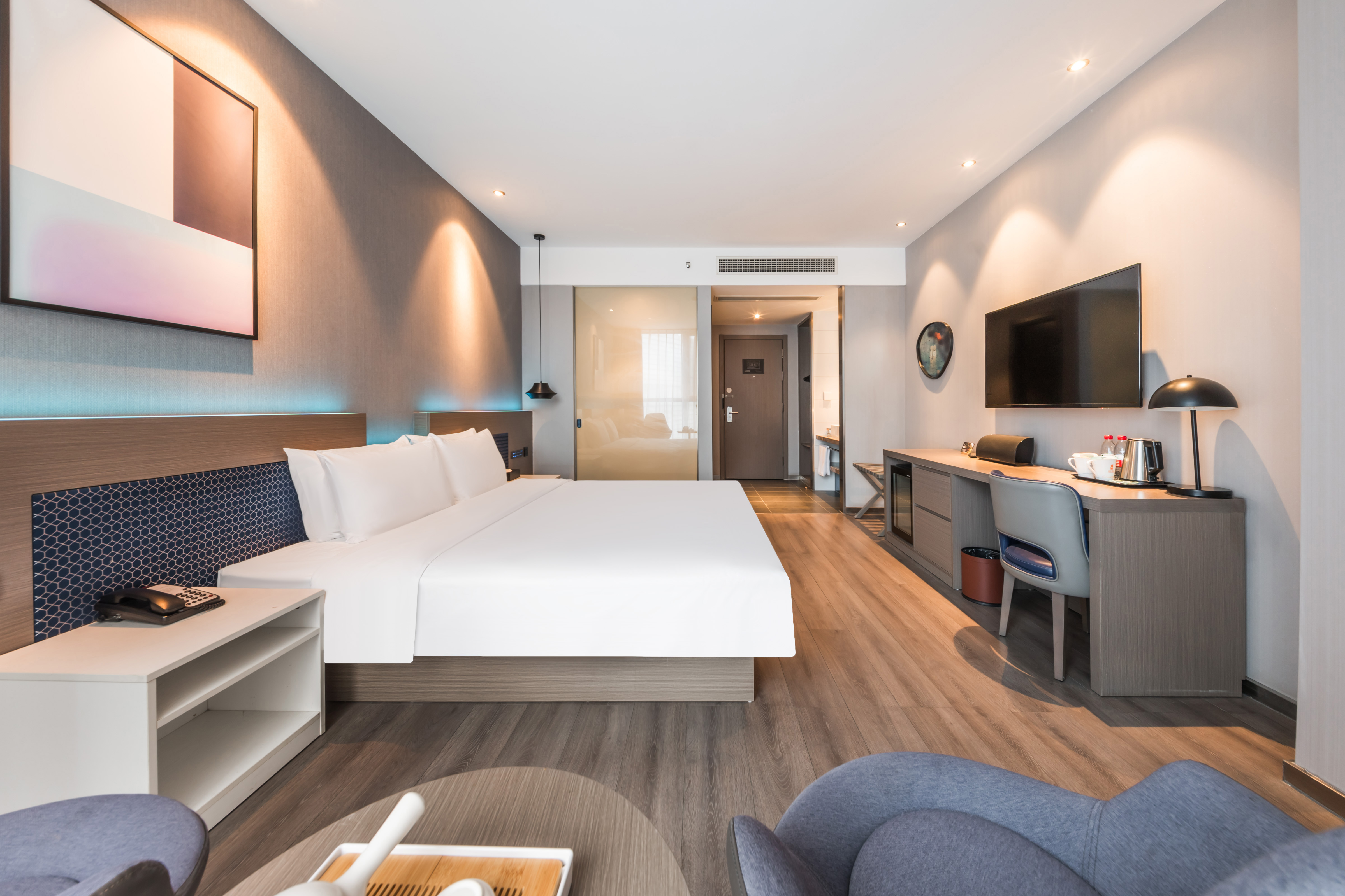 都市节奏大床房（地暖+乳胶床垫+全屋智控+智能马桶）