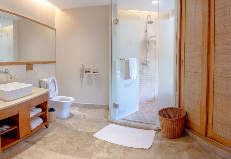 畔山观景双床房-景观阳台-认证水质温泉水