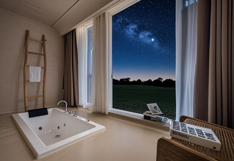 北歐浪漫浴缸房