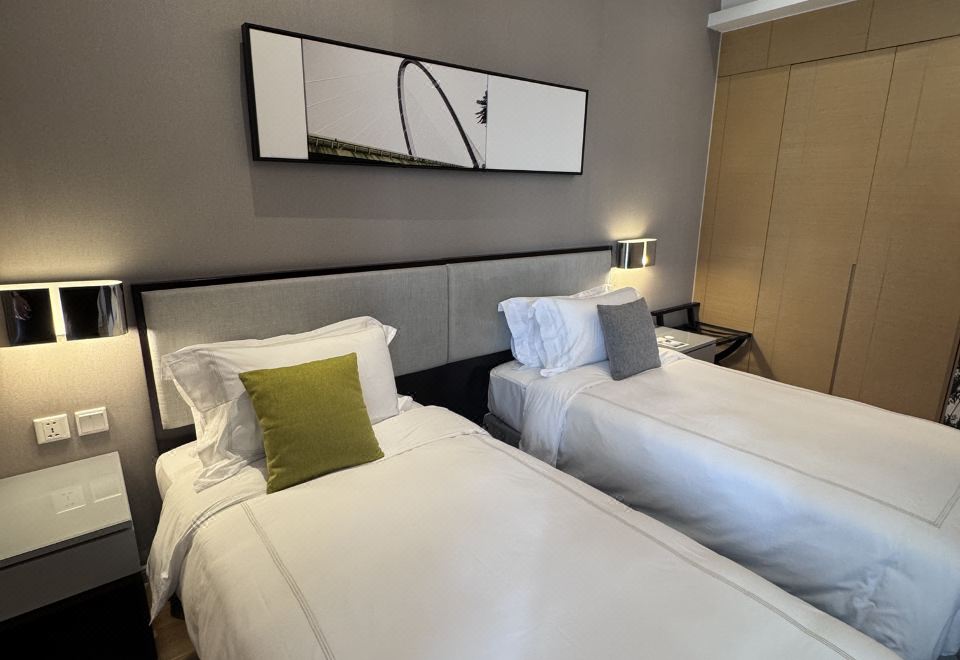 豪華雙床房 | 超大浴缸+洗衣機