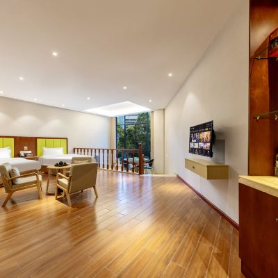 豪華棋牌三人套房 豐順豪江温泉酒店優惠