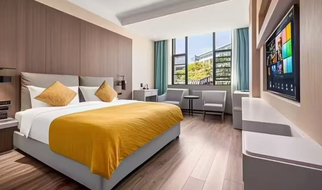 海埂观.鸥·精品大床房【亚朵款床垫+小冰箱+沙发】