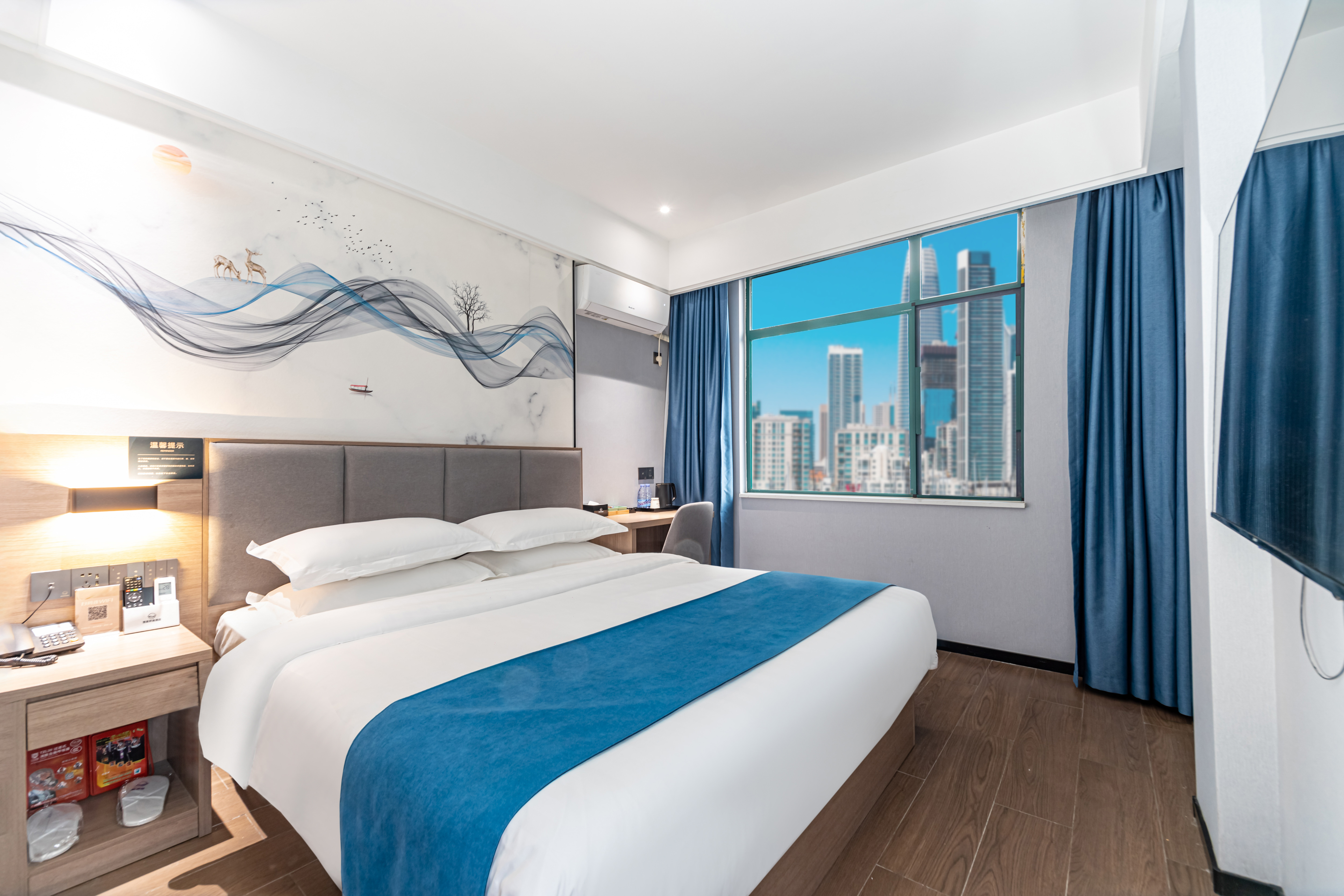 欣選大床房（55寸超大液晶電視）