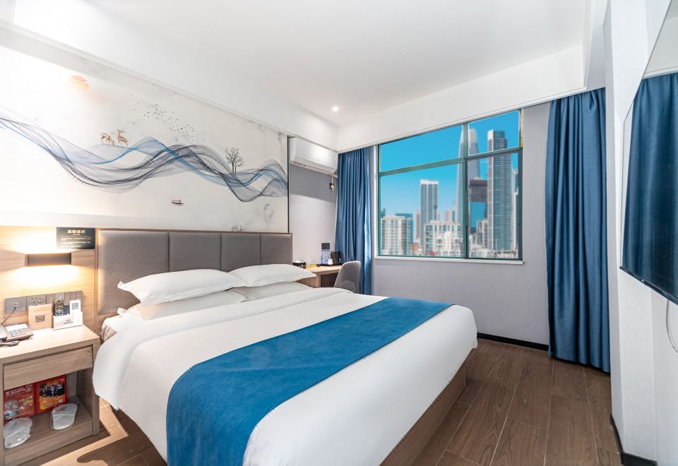 欣選大床房（55寸超大液晶電視）