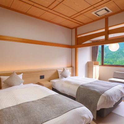 【禁煙】高級雙床房 木曾路飯店 （Hotel Kisoji）優惠