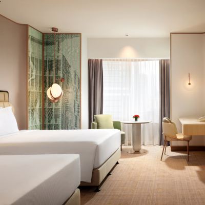 Bilik Twin Deluxe Pemandangan Bandar Kupon Hilton Petaling Jaya