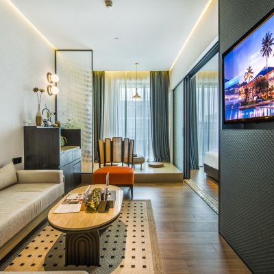 尊享智控行政套房丨智能家居丨愜意浴缸 廣州靜謐坊 HOUSE HOTEL（天河智慧城店）優惠