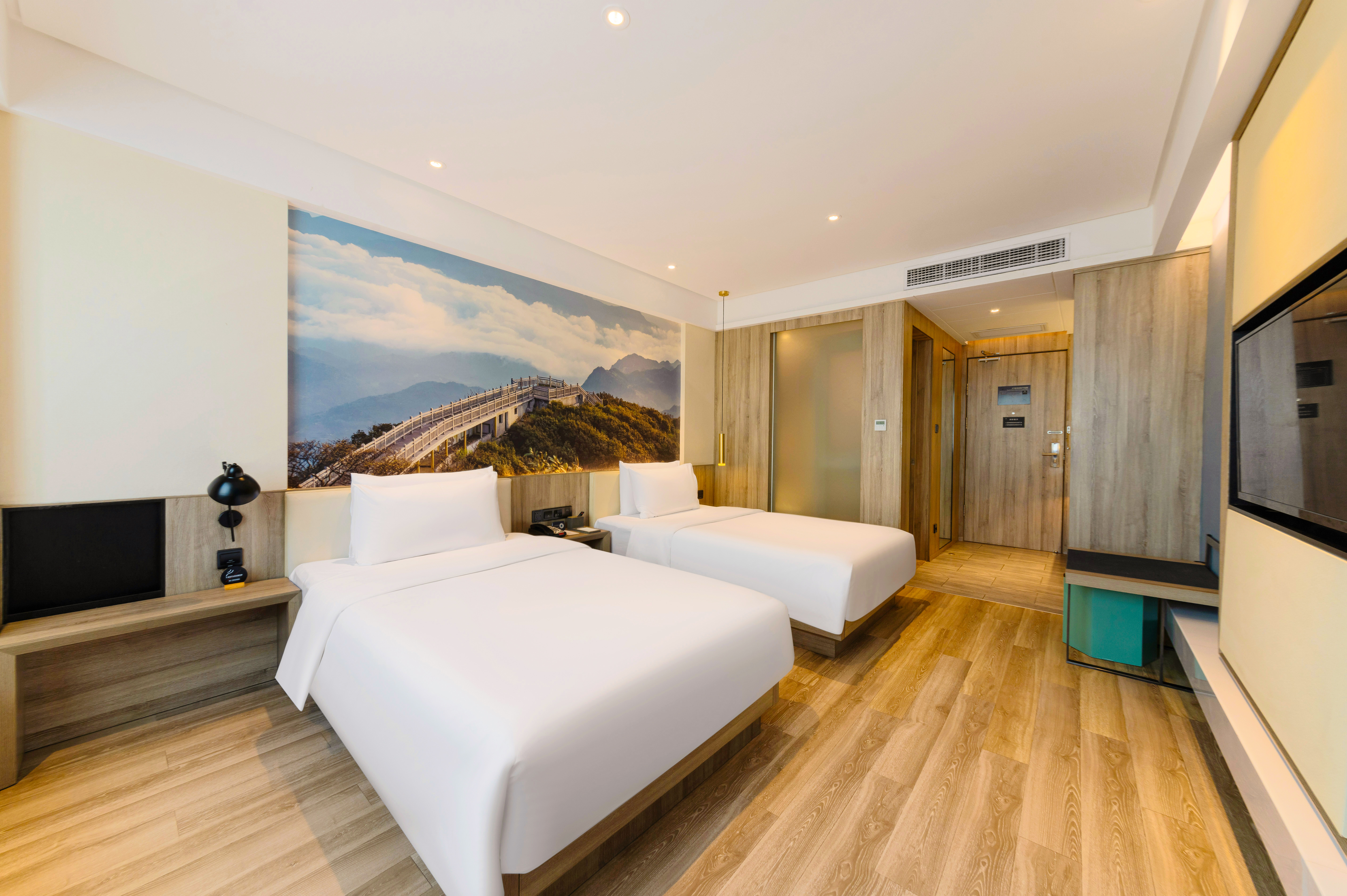 高级双床房（LaiFen吹风+普兰特床垫）