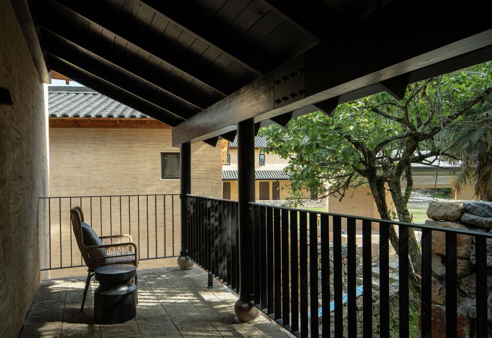 映雪·露台大床房[壁炉+泡池]