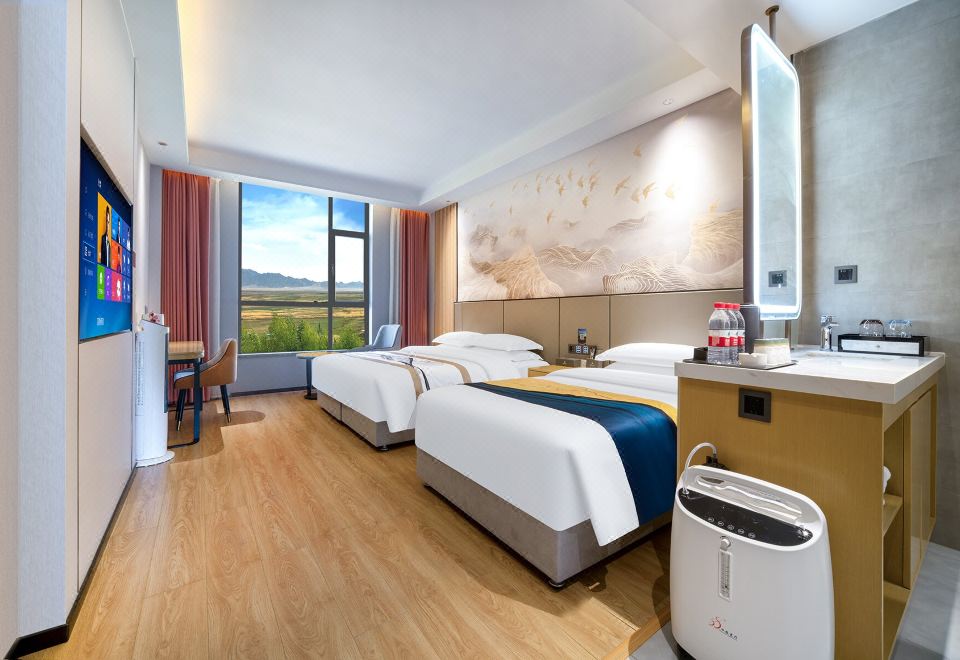 Haixi Grand Chaidan Emerald Lake HotelBasic 2-bed Room