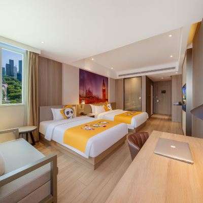 一大一小童趣親子房（1.8X1+1.5X1） 汕頭田園亞輕酒店優惠