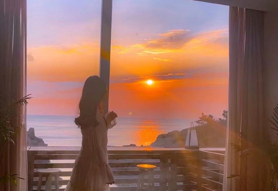 海景?日出露臺大床房